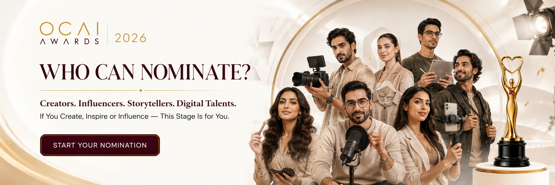 OCAI Awards 2026 campaign visual 2