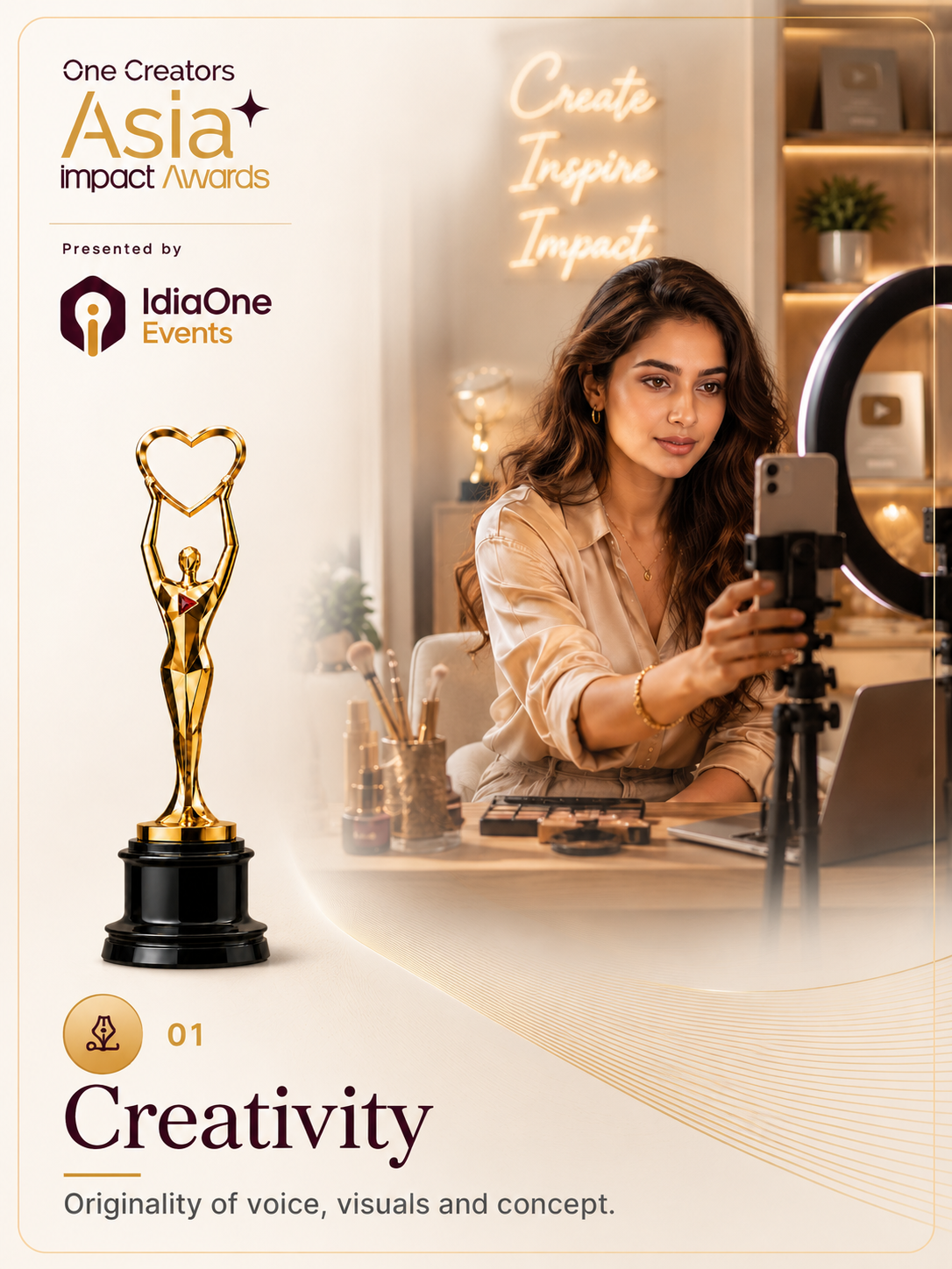 Creativity award criteria