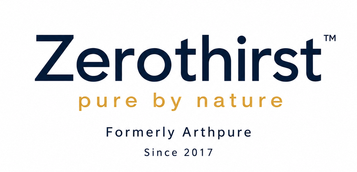 ZeroThirst — pure by nature logo