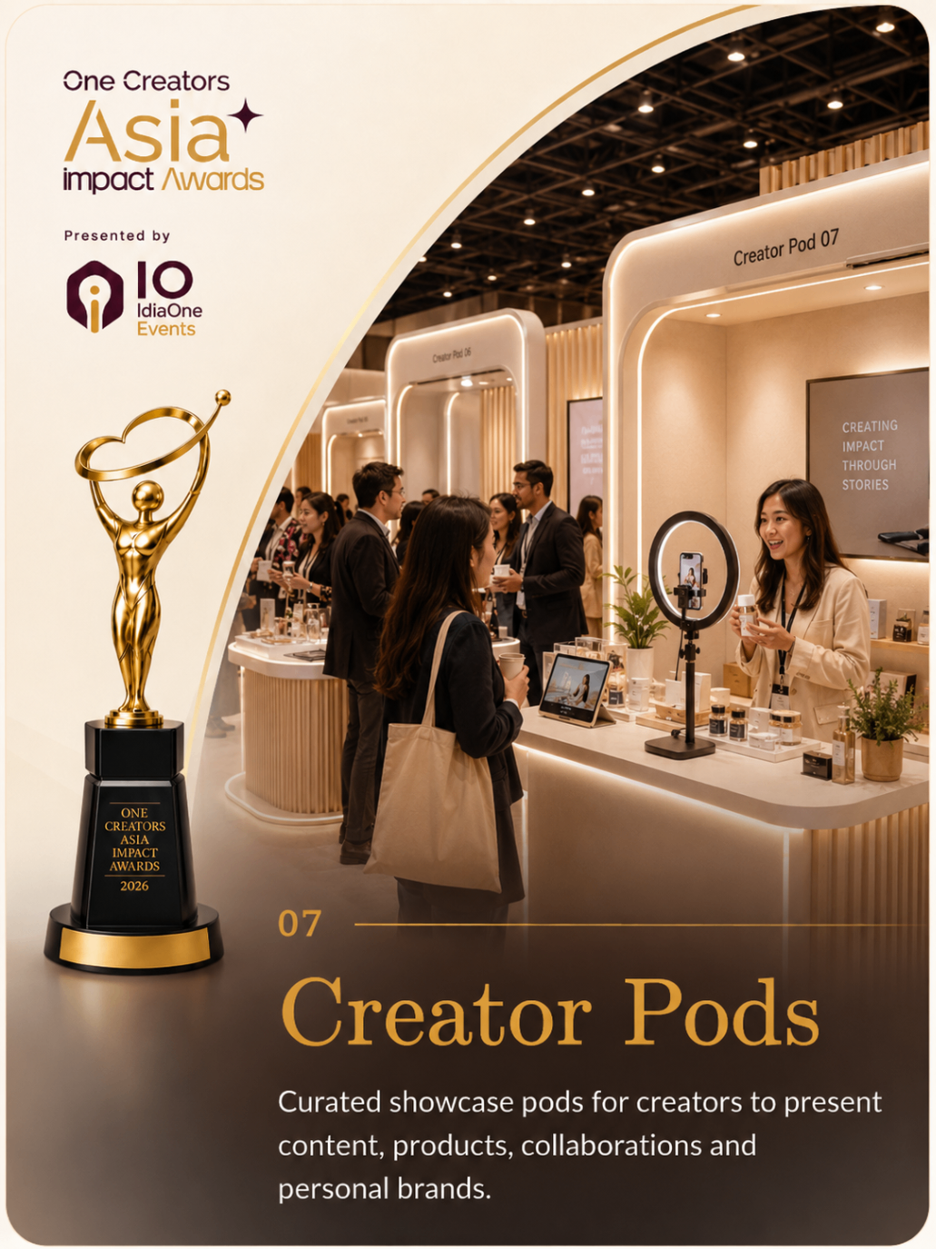 Creator Pods ecosystem experience